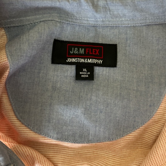 Johnston & Murphy Red Polo Shirt Short Sleeves - Picture 4 of 4